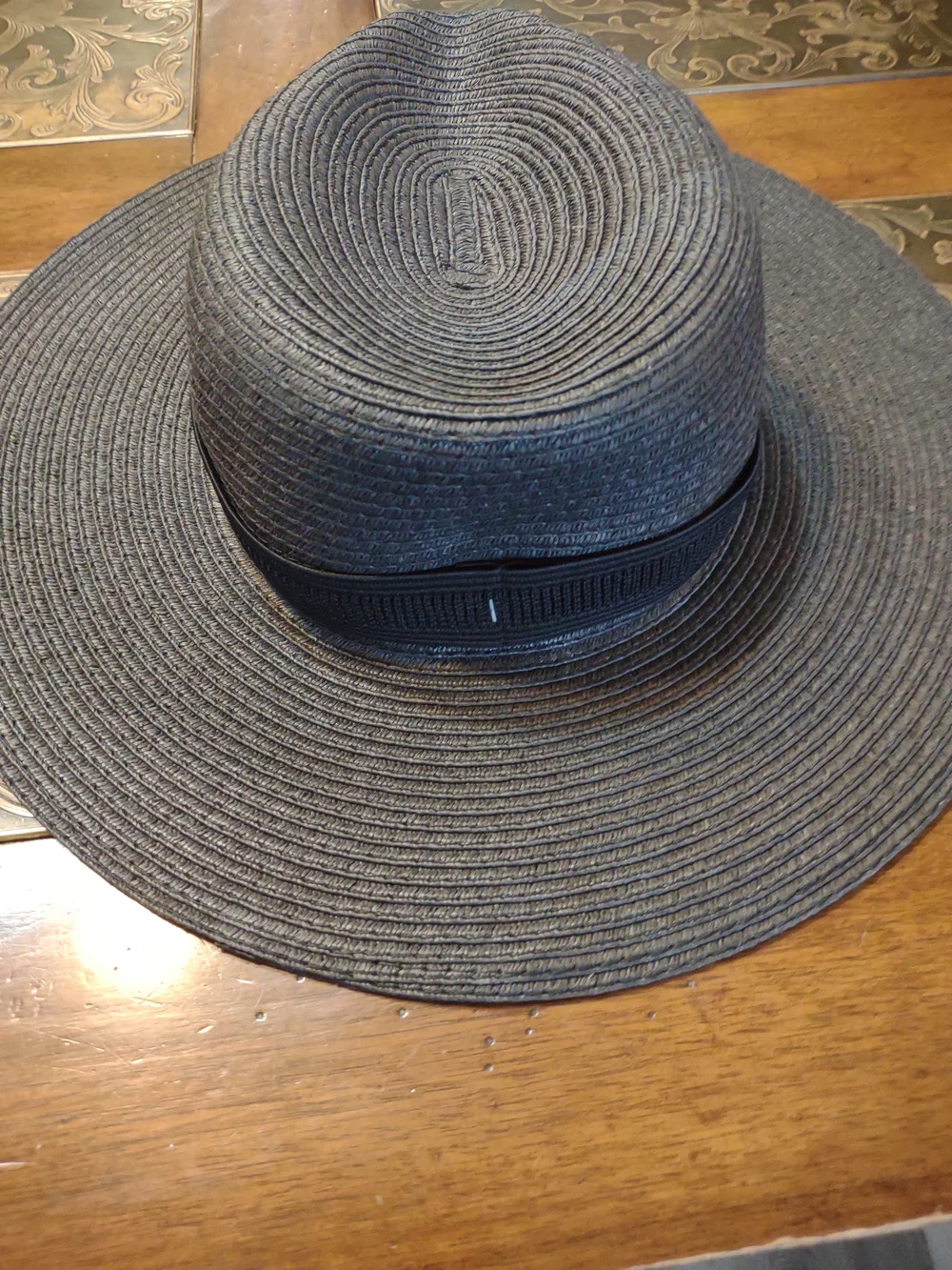 Madewell Black Boho Sun Hat